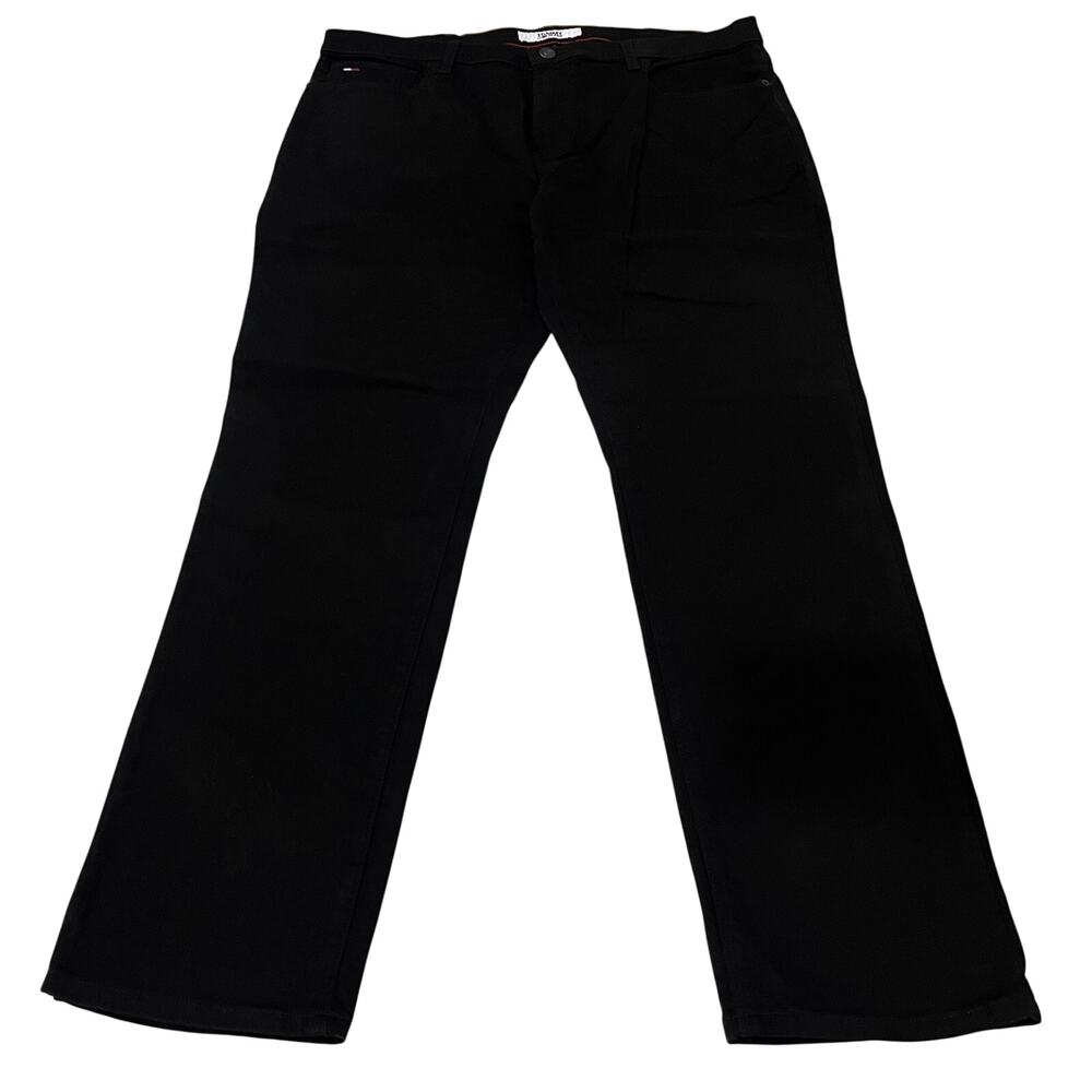 15-4 TOMMY HILFIGER Tommy Jeans Men's Straight Jeans Black 38x32